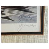 Framed & Signed 1985-86 Federal Duck Stamp Print "Cinnamon Teal" by Gerald Mobley - Limited Edition
