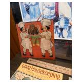 Vintage Good Housekeeping & Saturday Evening Post Magazine prints