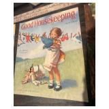 Vintage Good Housekeeping & Saturday Evening Post Magazine prints