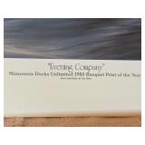 Terry Redlin “Evening Company” 1985 Minnesota Ducks Unlimited Print of the Year #163/1500 Signed Limited Edition