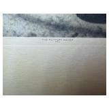 Vintage Native American Photogravure Print Collection – 5 Matted Black & White Western Portraits & Scenes