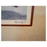 Paul Bridgford Signed & Numbered “Ruffed Grouse” Wildlife Print Framed Under Glass