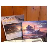 Terry Redlin Art Book & Ephemera Lot - Master of Memories, Certificates of Authenticity