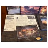 Terry Redlin Art Book & Ephemera Lot - Master of Memories, Certificates of Authenticity