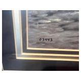 Terry Redlin Signed Limited Edition Print "Evening Star" COA Framed 03443