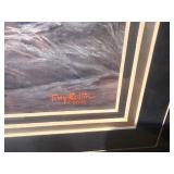 Terry Redlin Signed Limited Edition Print "Evening Star" COA Framed 03443