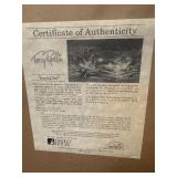 Terry Redlin Signed Limited Edition Print "Evening Star" COA Framed 03443