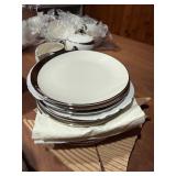 Picard China “Crescent” Hand Decorated Service for 12 – Made in USA – Stemware Included