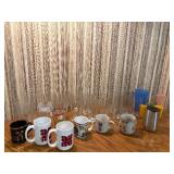 Massive Premium Vintage Glassware Elegant Lot - Fostoria American Cubist, Princess House Crystal, Retro Amber Glass, Art Deco Vases & More!