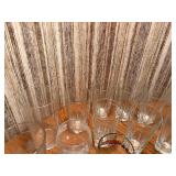 Massive Premium Vintage Glassware Elegant Lot - Fostoria American Cubist, Princess House Crystal, Retro Amber Glass, Art Deco Vases & More!