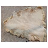 Pair of Natural pelt rugs