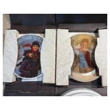 Assorted Edwin M. Knowles & Bradford Exchange Limited Edition Collector Plates - Norman Rockwell & More