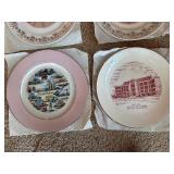 Vintage Souvenir & Collectible Plate Lot - North Dakota, Montana, Last Supper
