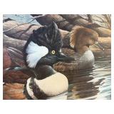 Harold Roe “Secluded Water” Signed Ducks Unlimited 1985 Artist of the Year Print
