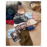 Assorted Vintage and Modern Blankets, Quilts, and Throws