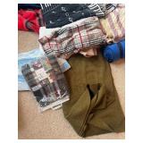 Assorted Vintage and Modern Blankets, Quilts, and Throws