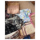 Assorted Vintage and Modern Blankets, Quilts, and Throws