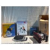 Vintage Health & Fitness Lot – Morfam Master Massager, Reebok StayBall, Freestyle Toning System, LifeSource Heart Rate Monitor & More
