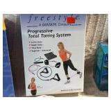 Vintage Health & Fitness Lot – Morfam Master Massager, Reebok StayBall, Freestyle Toning System, LifeSource Heart Rate Monitor & More