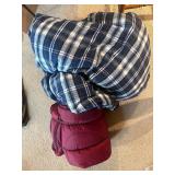 Vintage & Southwestern Style Blanket Lot - Wool, Woven Throws, & Southwestern Patterns