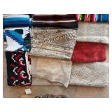 Large Lot of Assorted Rugs, Runners, and Bath Mats