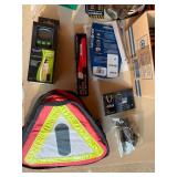 Mixed Lot – Tools, Hardware, Travel Accessories & Home Items | Screwdrivers, Scissors, Tape Measures, Surge Protectors & More