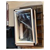 Vintage Office & Home Organization Lot — Metal Boxes, Photo Albums, Agenda, Post-it Dispenser & More