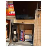 Vintage Office & Home Organization Lot — Metal Boxes, Photo Albums, Agenda, Post-it Dispenser & More