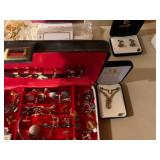 Vintage Men’s Jewelry Lot - Cufflinks Tie Clips Pins Don Loper Estate Sale Collection