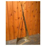 Vintage Brutalist Mid-Century Modern Brass/Copper Structural Table Art Sculpture