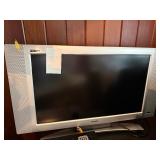 Magnavox 31" HDTV Monitor & Toshiba DKR40 DVD Video Recorder Bundle - Tested including black tv stand