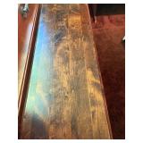 Vintage Mid-Century Spindle Leg 3-Tier Wooden Bookshelf / Display Stand