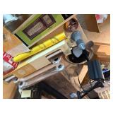 Multipurpose Estate Lot: Home Mobility Bars, Vintage Décor & Utility Items