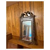 Vintage NuTone Model 795 Federal Style Wall Mirror with Eagle Finial