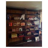 Vintage Mid-Century 6-Tier Spindle Bookcase – Modular Wooden Shelving Unit