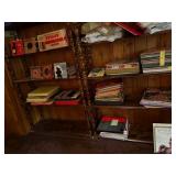 Vintage Mid-Century 6-Tier Spindle Bookcase – Modular Wooden Shelving Unit