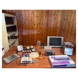 Vintage Electronics & Clocks Estate Lot – Sylvania TV, Radio Shack, Sony Dream Machine