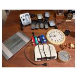 Vintage Electronics & Clocks Estate Lot – Sylvania TV, Radio Shack, Sony Dream Machine