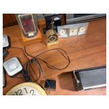 Vintage Electronics & Clocks Estate Lot – Sylvania TV, Radio Shack, Sony Dream Machine