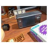 Vintage Electronics & Clocks Estate Lot – Sylvania TV, Radio Shack, Sony Dream Machine