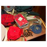 Vintage Boy Scouts BSA Cub Scouts Uniforms Hats Memorabilia Ephemera Lot