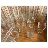 Vintage Glassware & Kitchen Lot Hazel-Atlas Chip N Dip Coca-Cola Pepsi Glasses