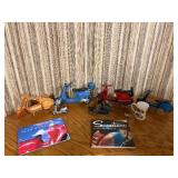 Vintage Classic Scooter Collection - Model Vespas/Lambrettas, Books & Mug Lot