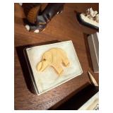 Vintage Elephant-Themed Carvings, Jewelry, Letter Openers & Souvenir Collectibles Lot