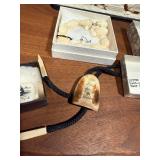 Vintage Elephant-Themed Carvings, Jewelry, Letter Openers & Souvenir Collectibles Lot