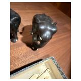Vintage Elephant-Themed Carvings, Jewelry, Letter Openers & Souvenir Collectibles Lot