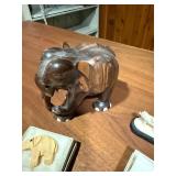 Vintage Elephant-Themed Carvings, Jewelry, Letter Openers & Souvenir Collectibles Lot