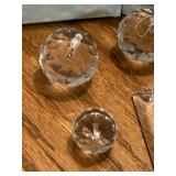 Austrian Crystal Sun Catchers & Assorted Polished Stones, Agates and Mineral Specimens