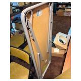 Vintage Folding Table & Chairs Set - (4) Padded Chairs & (2) Tables