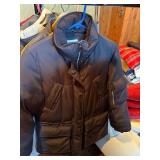 Vintage & Premium Outerwear Collection with (2) Rolling Garment Racks